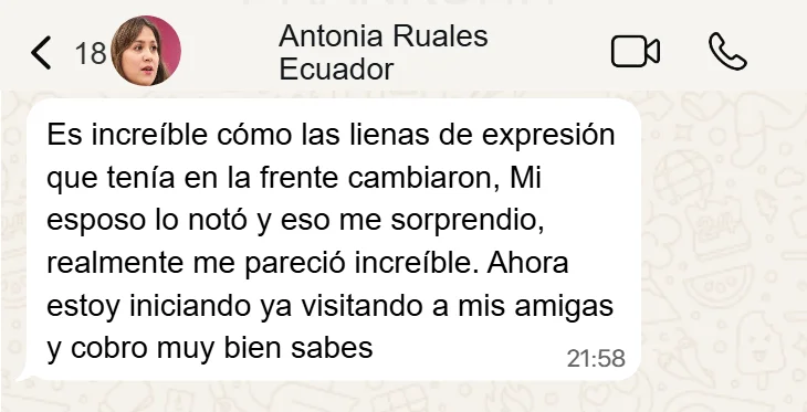 Testimonio de Antonia Ruales (Ecuador)